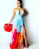 Sunset Afternoons Maxi Dress - Light Blue