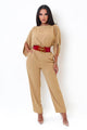 Azalea Jumpsuit - Nude