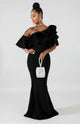 Off The Shoulder Ruffle Dress