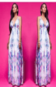 Paint Brush Maxi Dress