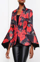 Scuba Red Rose Blazer