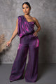 Queen of Style Jumpsuit Purple