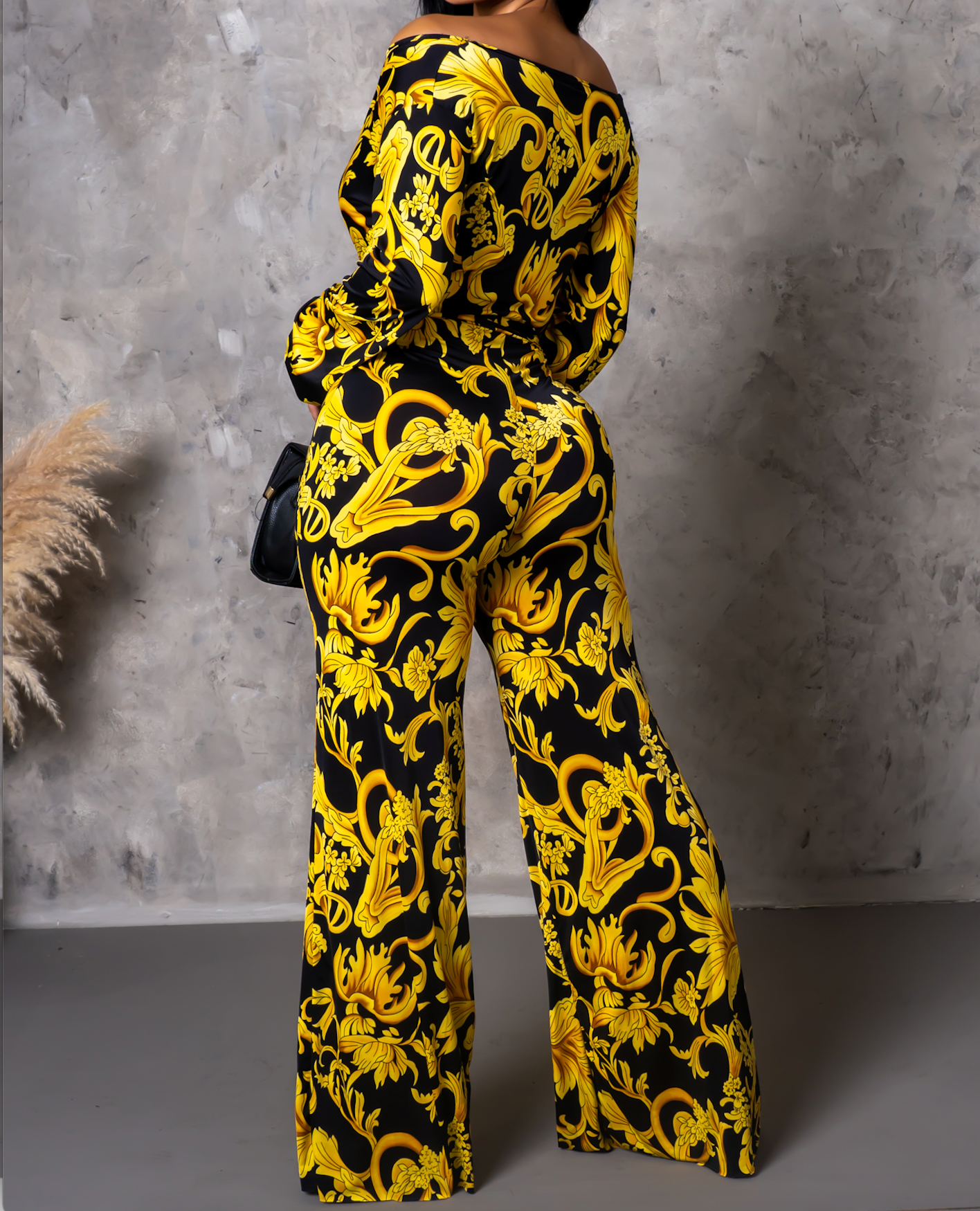 Versace Style Jumpsuit