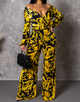 Versace Style Jumpsuit